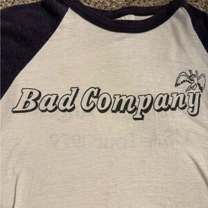 Vintage Concert T-shirt Bad Company 1979 Med